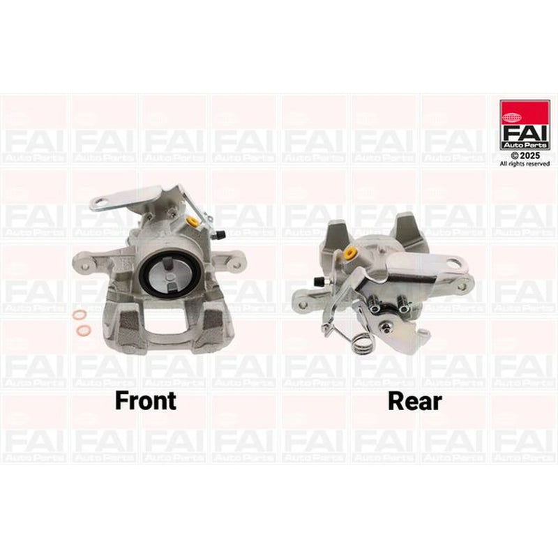 FAI Brake Caliper Assembly Rear Left fits Ford Transit V363 2013-2024 2.0 2.2