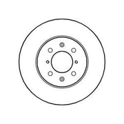 Abtex Front & Rear Brake Discs & Pads fits Honda Jazz III 2011-2015 1.3