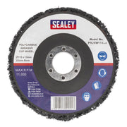 Sealey Polycarbide Cup Wheel115 x 13 x22mm PTC/CW115 Sealey - Dynamic Drive