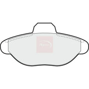 Apec Front Brake Pad Set PAD796