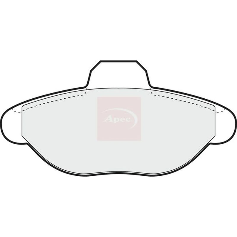 Apec Front Brake Pad Set PAD796