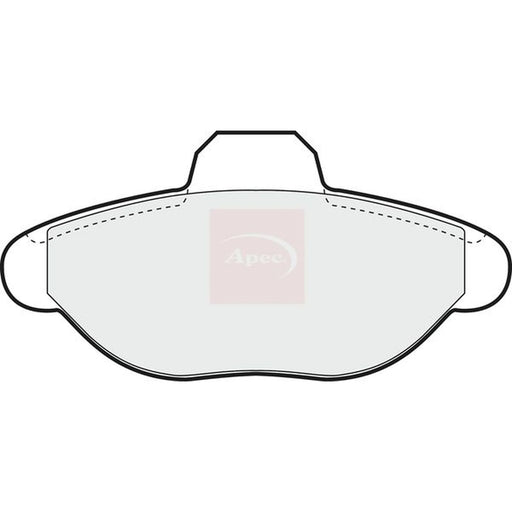 Apec Front Brake Pad Set PAD796
