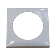 Single Frame Flow in White (21241W) Elegant Single Frame for Your Electrical W23 - Dynamic Drive
