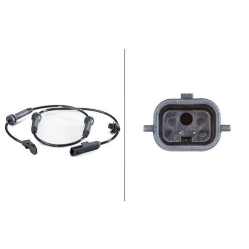 Hella ABS Wheel Speed Sensor Front fits Renault Grand Scénic II 2004-2009