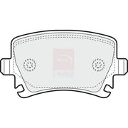 Apec Rear Brake Discs & Pads fits Audi A6 C6 2004-2011 2.0 2.4 2.7 2.8 3.0 3.2