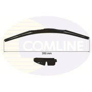 Comline Passenger Side Wiper Blades fits Fiat 131 1974-1987 1.3 1.4 1.6 2.0 2.5