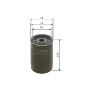 Bosch Engine Oil Filter