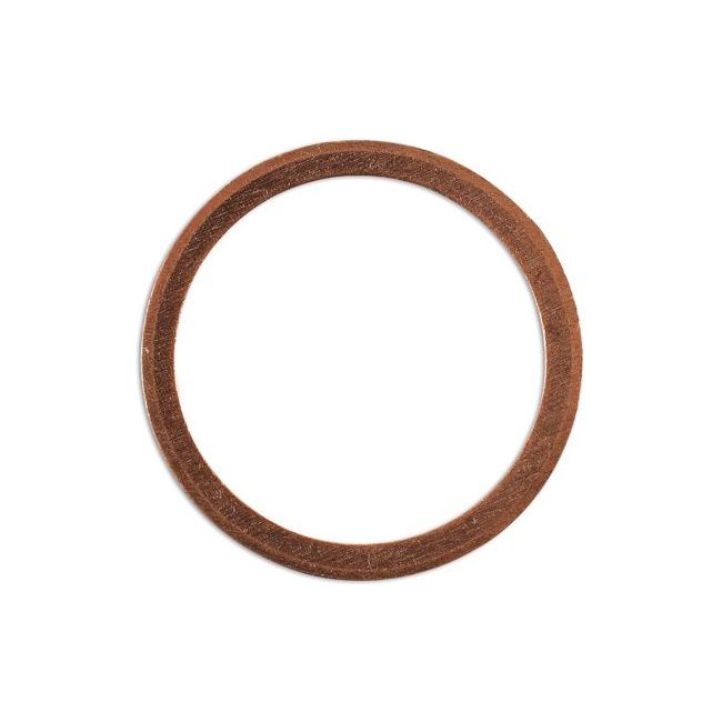 Connect Sump Plug Washer, Copper 22 x 27 x 1.5mm 10pc 36808 Tool Connection - Dynamic Drive