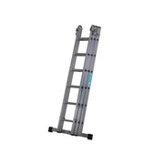 Zarges Everest Square-Rung Extension Ladder 3-Part 3 x 6 - 403626
