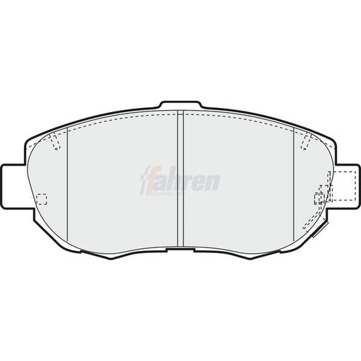 Fahren Front Brake Pad Set FBP3466