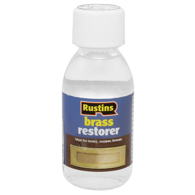 Rustins Brass Restorer 125ml for Bringing Brass Back to Life Rustins - Dynamic Drive
