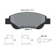 Textar Front Brake Pad Set 2395901