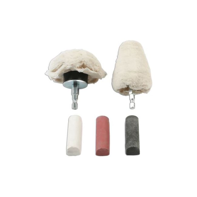 Laser Contour Metal Polishing Set 5pc 7627 Laser - Dynamic Drive
