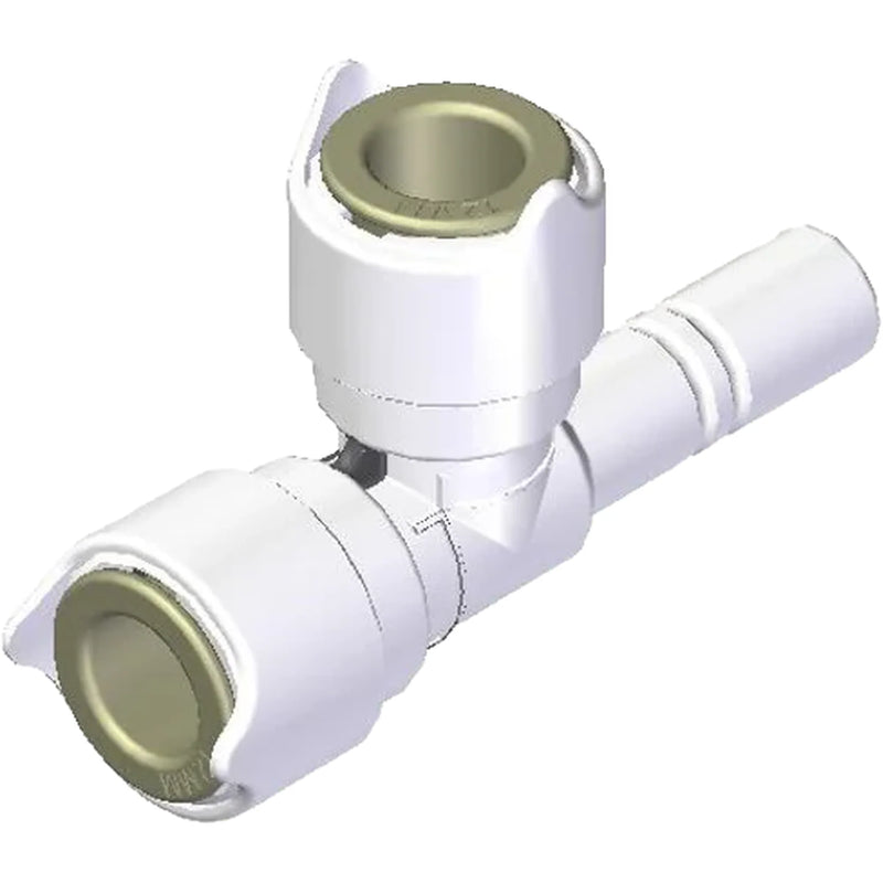 Whale Stem Tee 12mm Water Connector