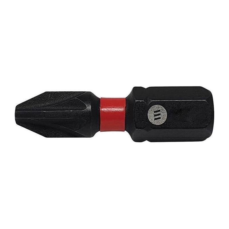 Forgefix ForgeFast Pozidriv Compatible Impact Bit PZ1 x 25mm (Card 2) ForgeFix - Town Tools