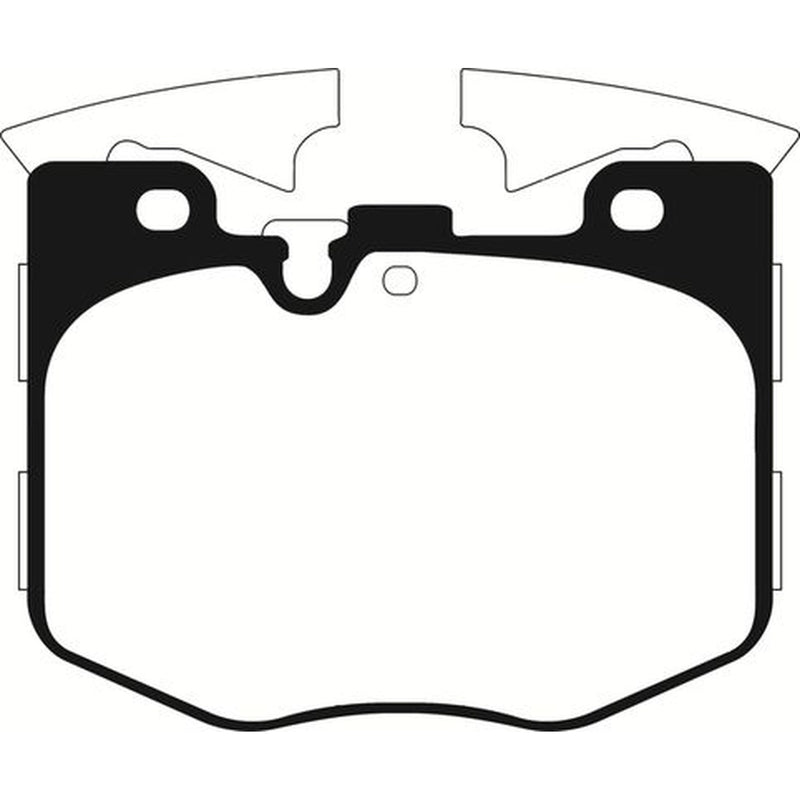Abtex Front Brake Pad Set fits BMW 2 2021-2022