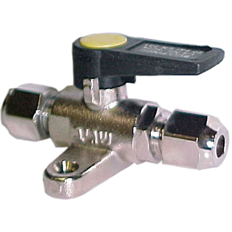 Gas 5/16" Compression Foot Mount Bullfinch Valve 3005OP Bullfinch - NN4 Online