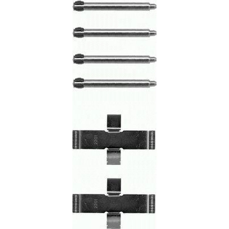 Mintex Brake Pad Accessory Fitting Kit Rear fits Mercedes-Benz 190 1982-1993