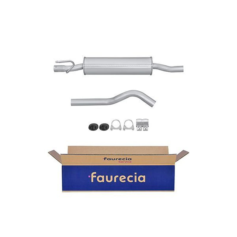 Hella Middle Silencer fits Opel Tigra 1994-2000 1.4 1.6