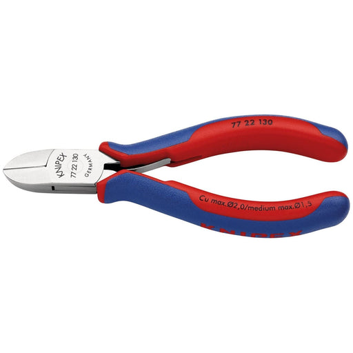 Draper Knipex 77 22 130 Flush Electronics Diagonal Cutters, 130mm 27725 Draper - Dynamic Drive