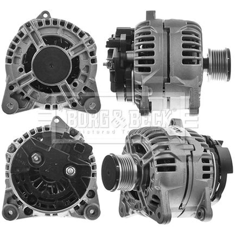Borg & Beck Car Alternator 12V fits Nissan Cube 2009-2010 1.5