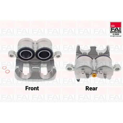 FAI Brake Caliper Assembly Front Left fits Mitsubishi Pajero 2000-2006