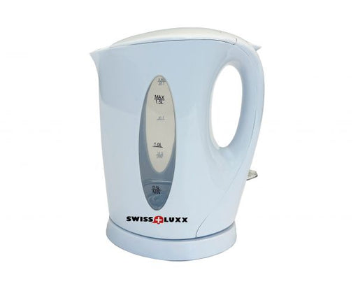 Swiss Luxx 1.5 litre cordless kettle with water level window
