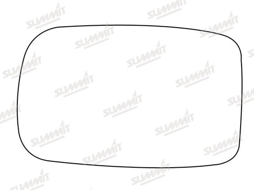 Summit Stick-On Standard Mirror Glass fits Skoda Felicia RHS Summit - Bars 4 Cars