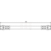 Apec Brake Hydraulic Hose Line inner HOS3159