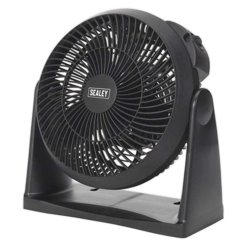 Sealey Desk/Floor Fan 3-Speed 8" 230V SFF08 Sealey - Dynamic Drive