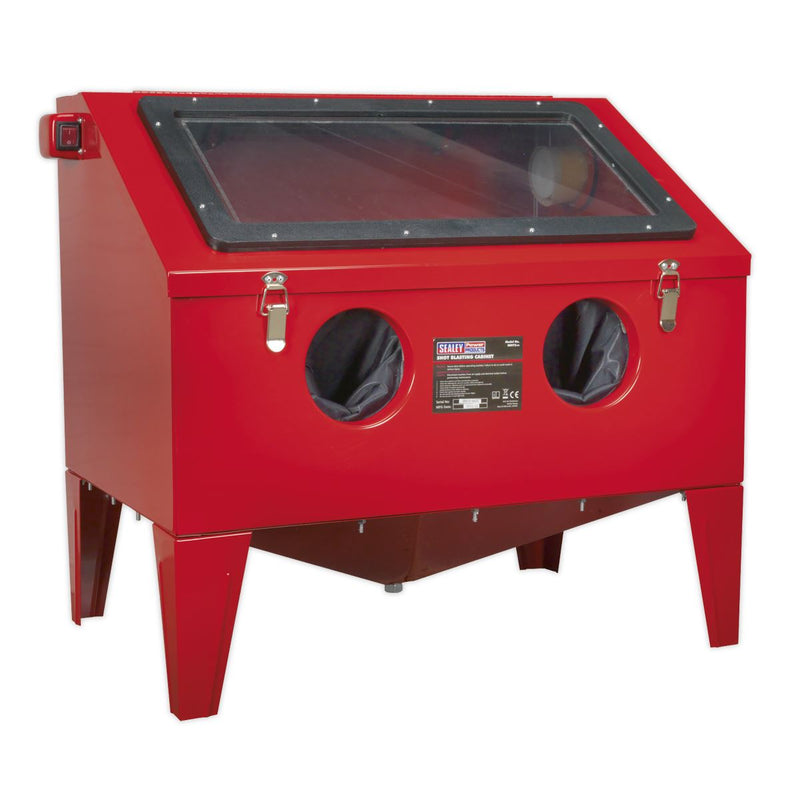 Sealey Shot Blasting Cabinet 760 x 510 x 715mm SB972 Sealey - Dynamic Drive