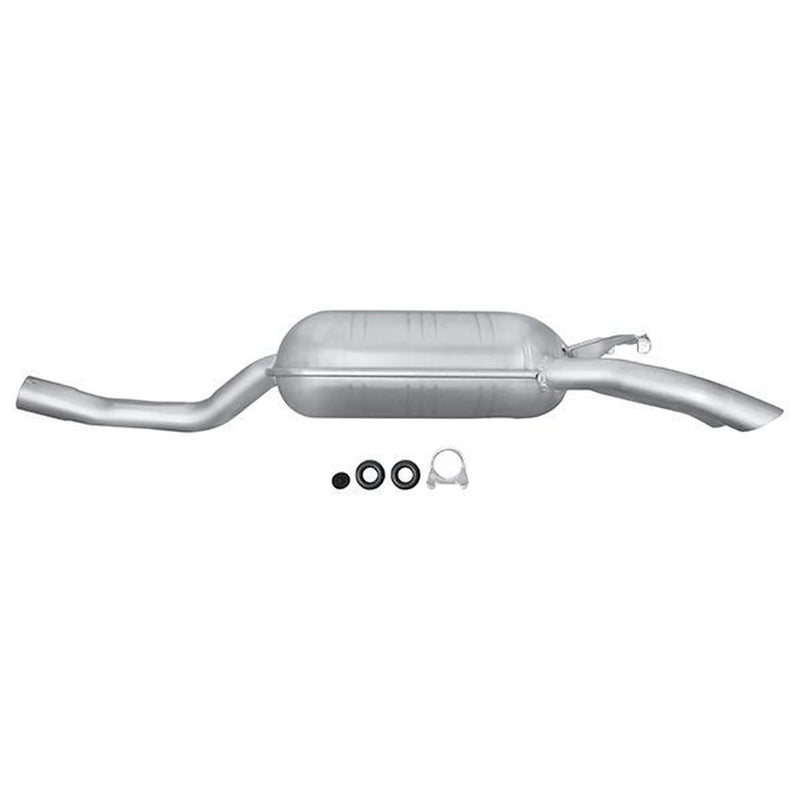 Hella End Silencer Rear fits Mercedes-Benz 124 1985-1993 124.026 124.030 124.050