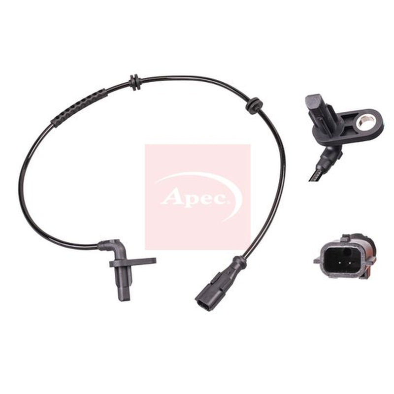 Apec ABS Wheel Speed Sensor Rear Left fits Renault Clio III 2005-2014