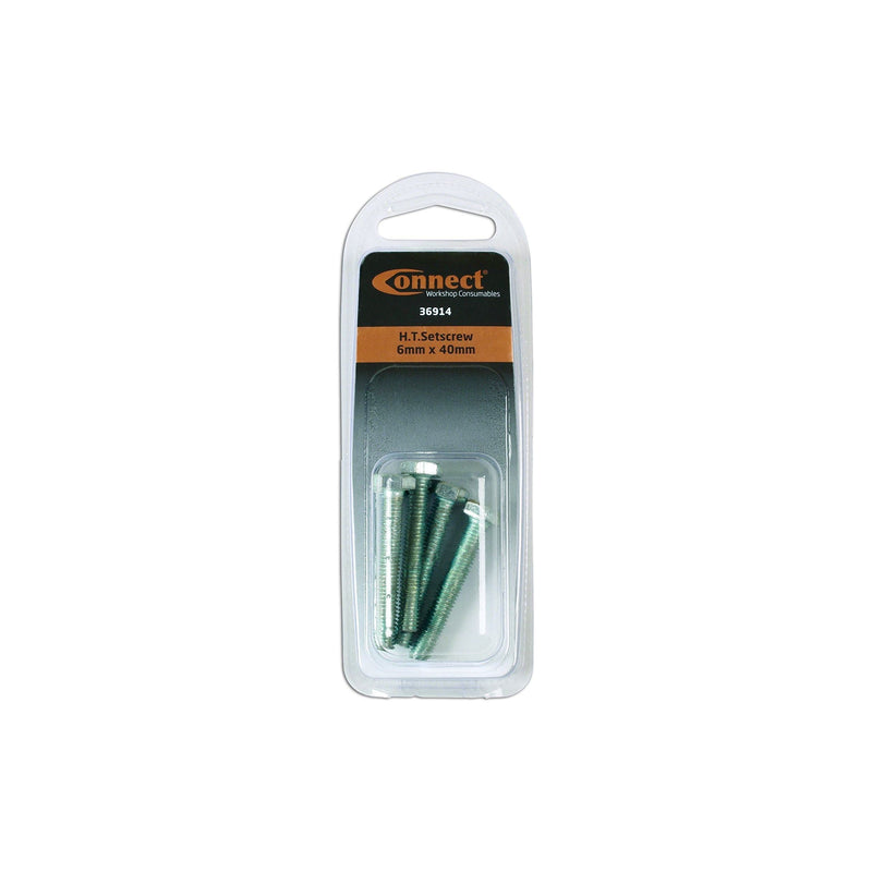 Connect Hi-Tensile Bolts M6 x 1.0 x 40mm 5pc 36914 Tool Connection - Dynamic Drive