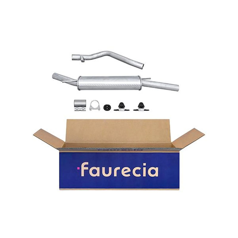 Hella End Silencer Rear fits VW Transporter Platform 1990-2003 1.9 2.0 2.4 2.5