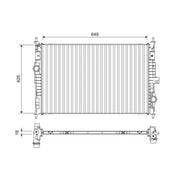 Valeo Engine Radiator 701109