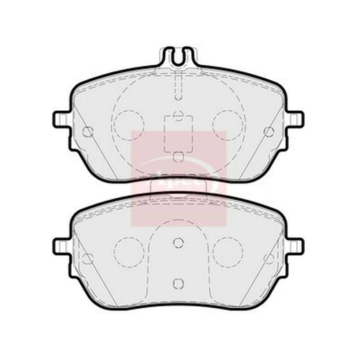 Apec Front Brake Pad Set PAD2244