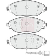 Apec Front & Rear Pads fits VW Passat B7 2011-2014 3.6
