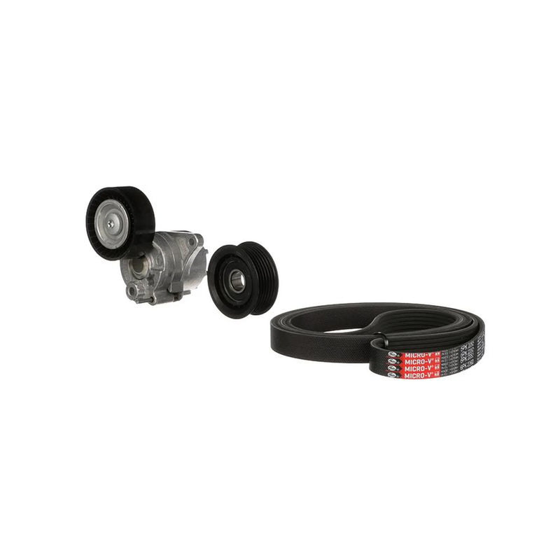 Gates V-Ribbed Belt Set fits Mercedes-Benz C-Class 2000-2007