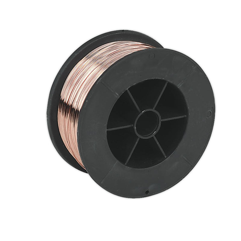 Sealey Mild Steel MIG Wire 0.7kg0.8mm A18 Grade MIG/7K08 Sealey - Dynamic Drive