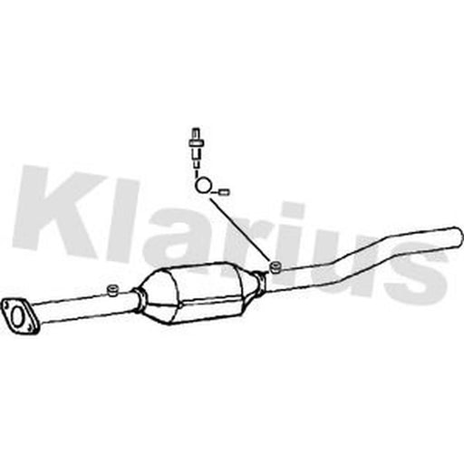 Klarius Catalyst Type Approved With Pipe Centre 311818