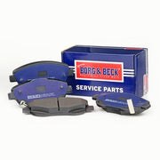 Borg & Beck Front & Rear Brake Discs & Pads fits Toyota Verso 2009-2018 2.2