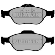 Juratek Front Brake Vented Discs & Pads fits Ford Fiesta V 2005-2008
