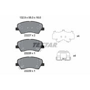 Textar Front Brake Pad Set 2222701
