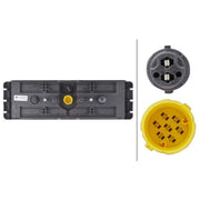 Hella Tail Light / Lamp PY21W Left