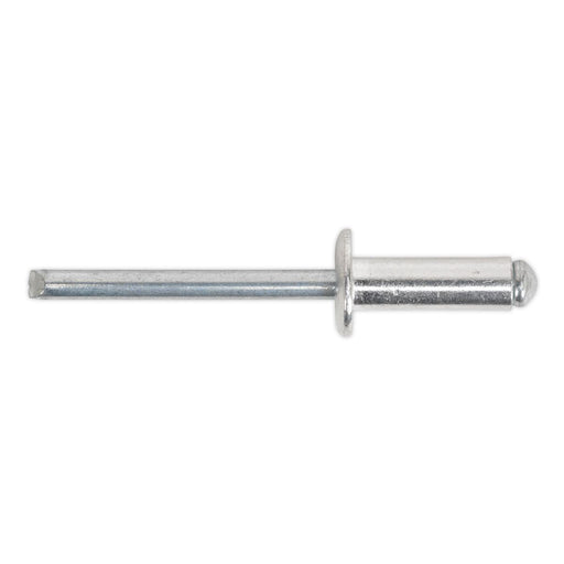Sealey Aluminium Blind Rivet Standard Flange 6.4 x 12mm Pack of 200 RB6412S Sealey - Dynamic Drive