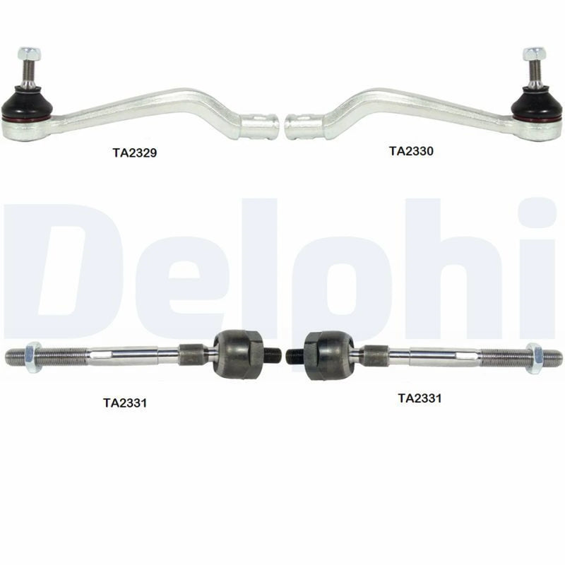 Delphi Inner Rack End Right Joint Front fits Dacia Dokker 2012-2021 1.5