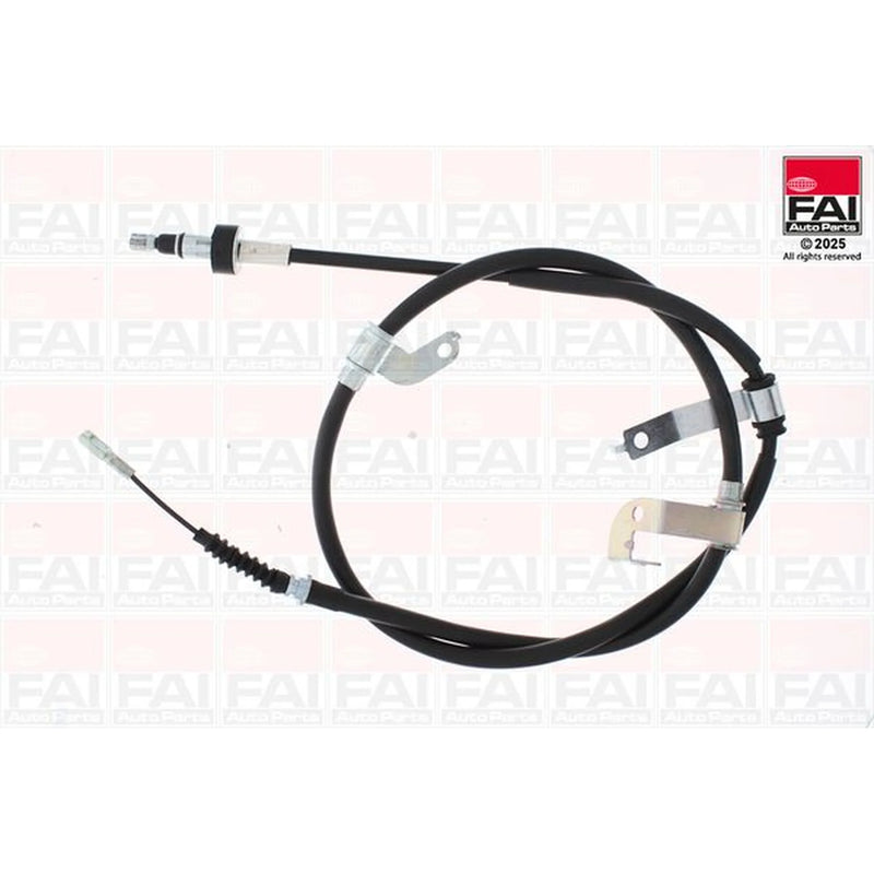 FAI Handbrake Cable Left Rear fits Kia Rio III 2011-2017 1.1 1.2 1.25 1.4
