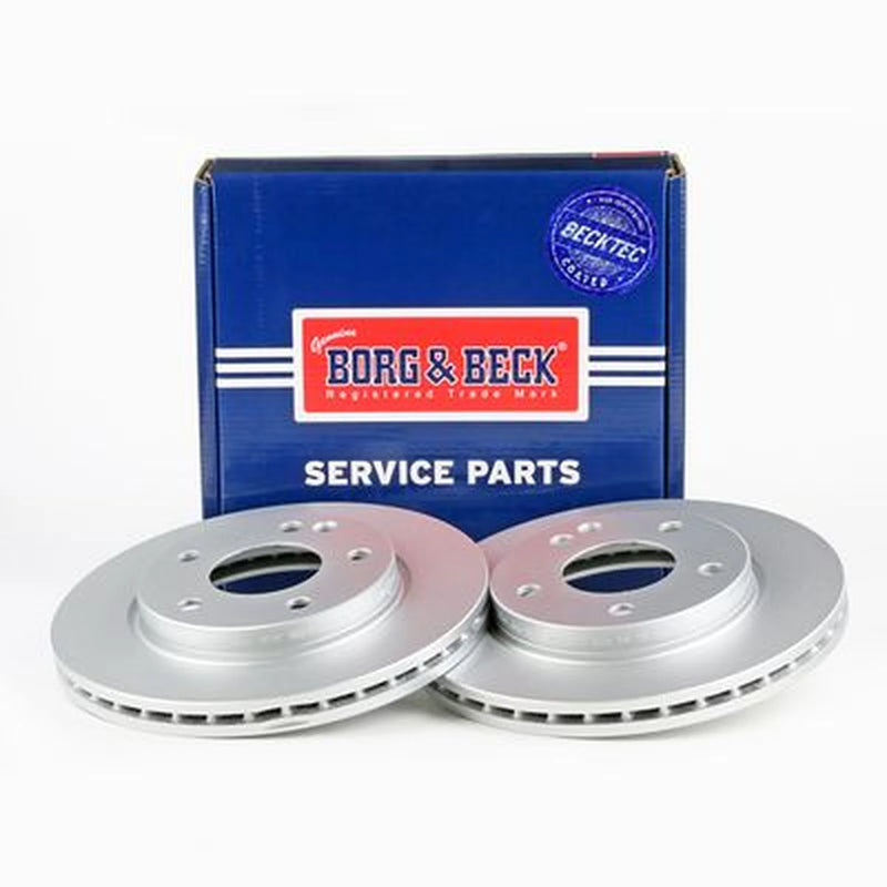 Borg & Beck Front Brake Vented Discs & Pads fits Mercedes-Benz A-Class 1997-2004
