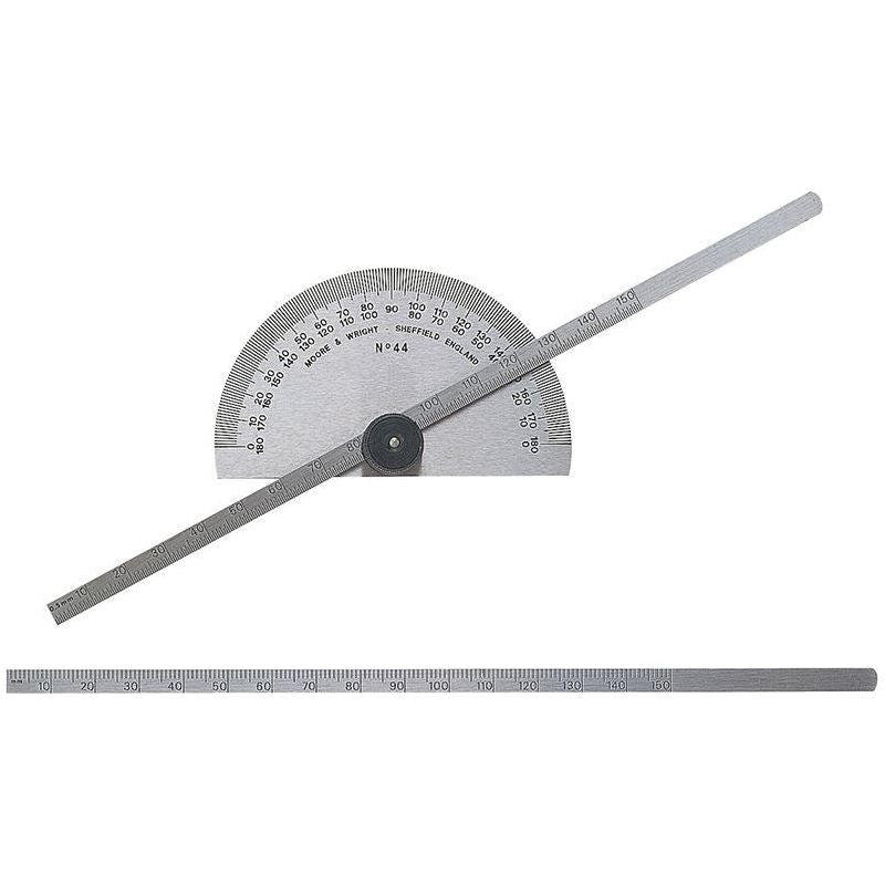 Moore & Wright Protractor Type Depth Gauge Metric/Imperial 0-6in Moore & Wright - Dynamic Drive